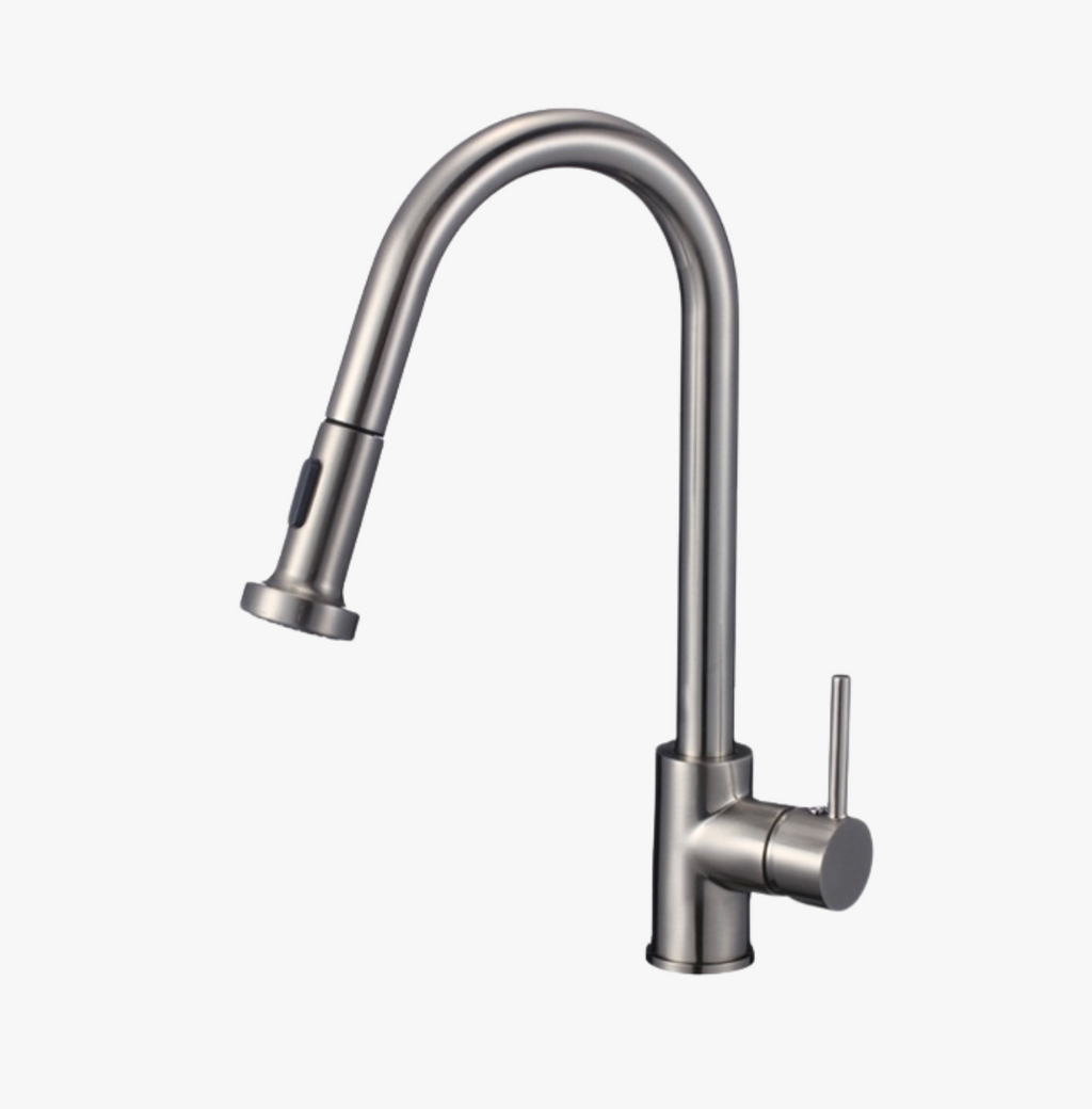Antiqle Noren Küchenarmatur – Ausziehbar – Gebürstetes Nickel