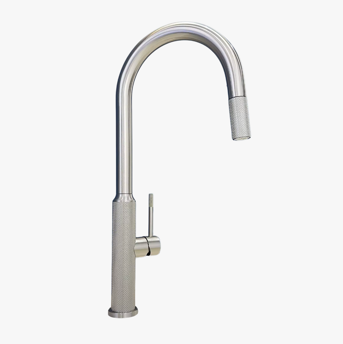 Antiqle Ravel Küchenarmatur – Ausziehbar, Edelstahl 304, Gebürstetes Nickel