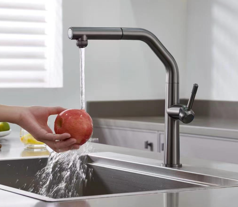 Antiqle Meran Küchenarmatur – Wasserfilter, Ausziehbar, 360° drehbar